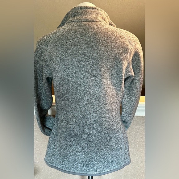 Patagonia Women's Birch White Better Sweater. Full Front Zipper Size Medium - Picture 3 of 15